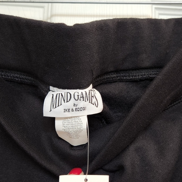 NWT Black "Love" Sweatpants - Picture 4 of 7
